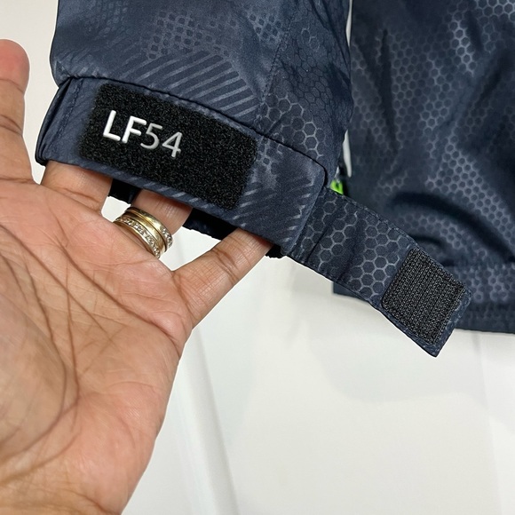 London Fog Boys' Fleece-Lined Hooded Jacket - Navy - Size 7 - Picture 8 of 10